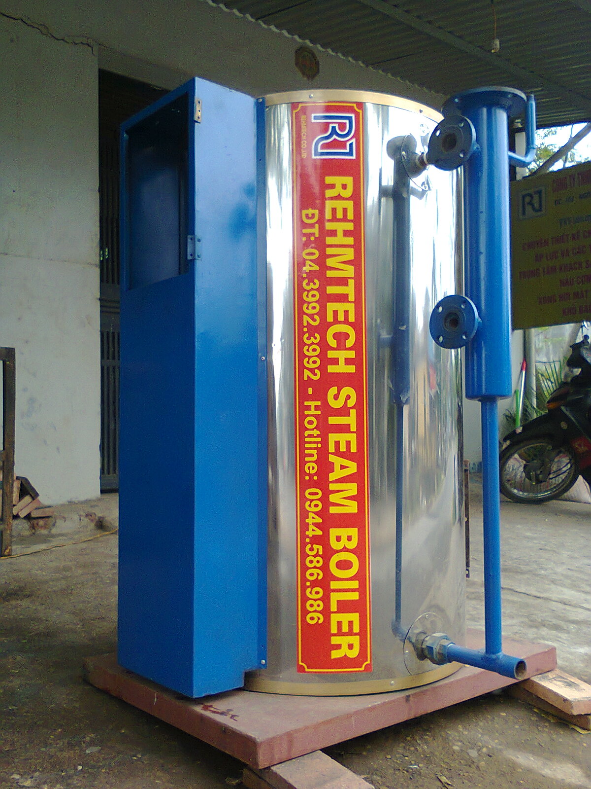 RT oil fired boiler