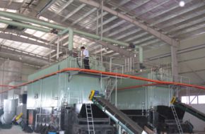 Coal fired boiler