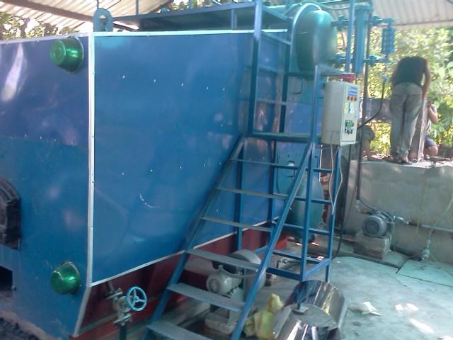 Coal fired boiler