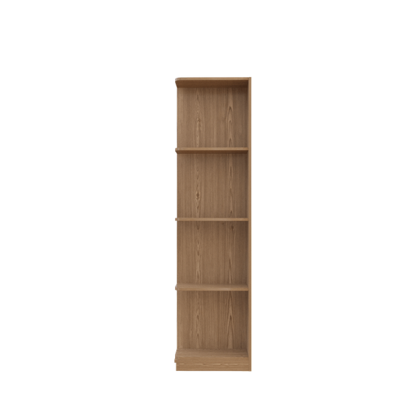Side shelf module for wardrobe assembly