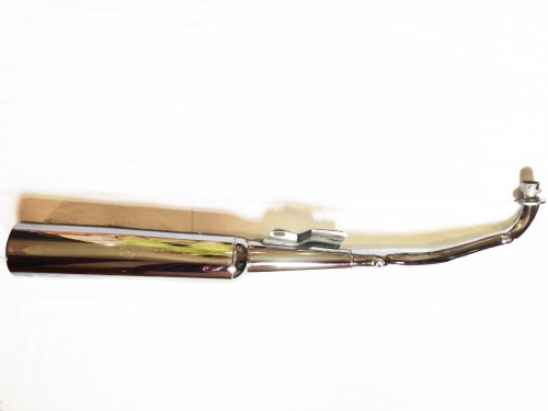 Wave bike silencer complete