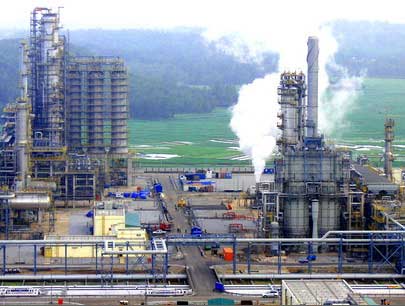 Steel structure processing for oil filter factory