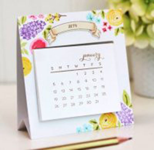 desk calendar