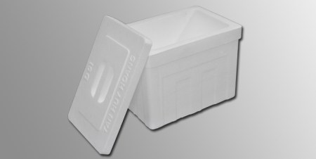 Styrofoam boxes