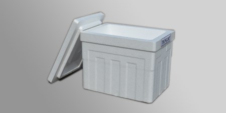 Styrofoam boxes