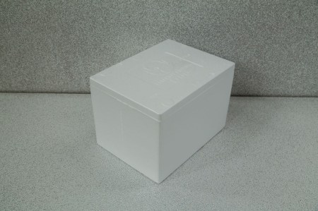 Styrofoam boxes