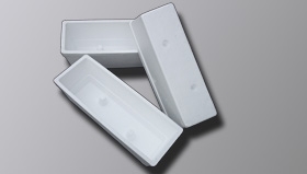 Formed styrofoam