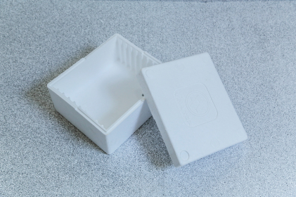 Formed styrofoam