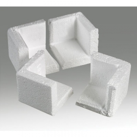 Formed styrofoam