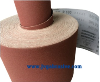 Abrasive cloth roll