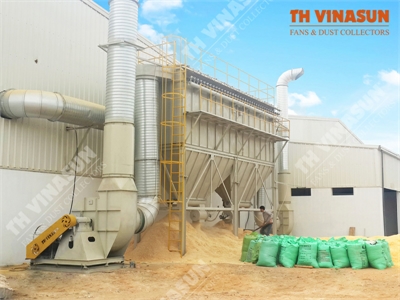 Dust extraction system for interior wood factories (Tasa)