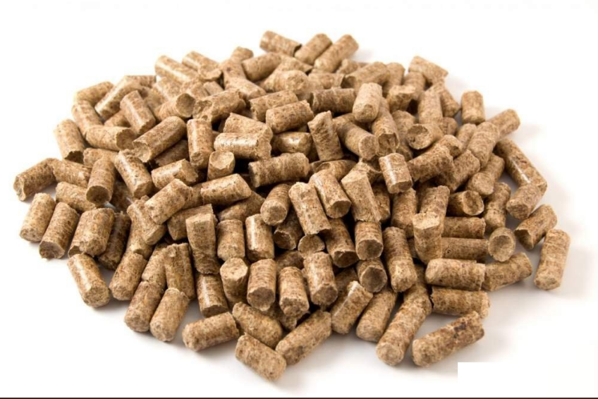 Wheat bran pellets