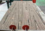 Board with veneer finish