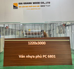 Board with PC 6801 finish