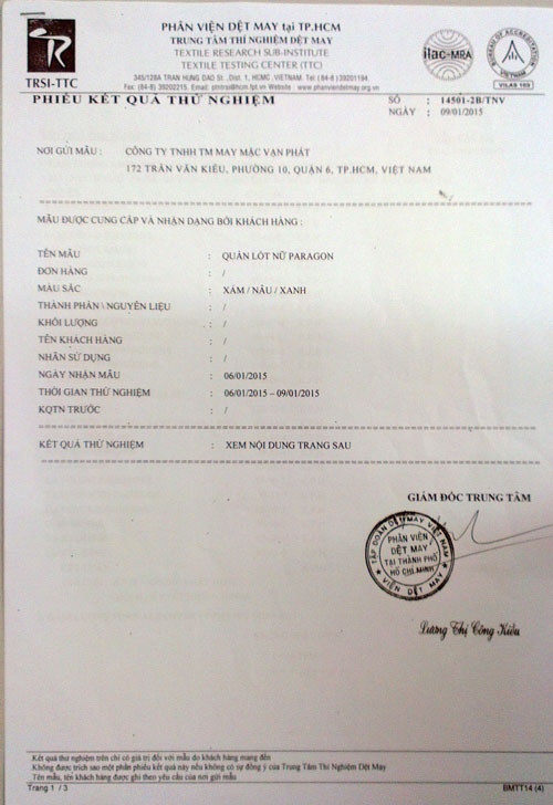 Certificates