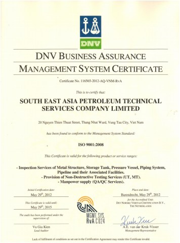 ISO 9001:2008