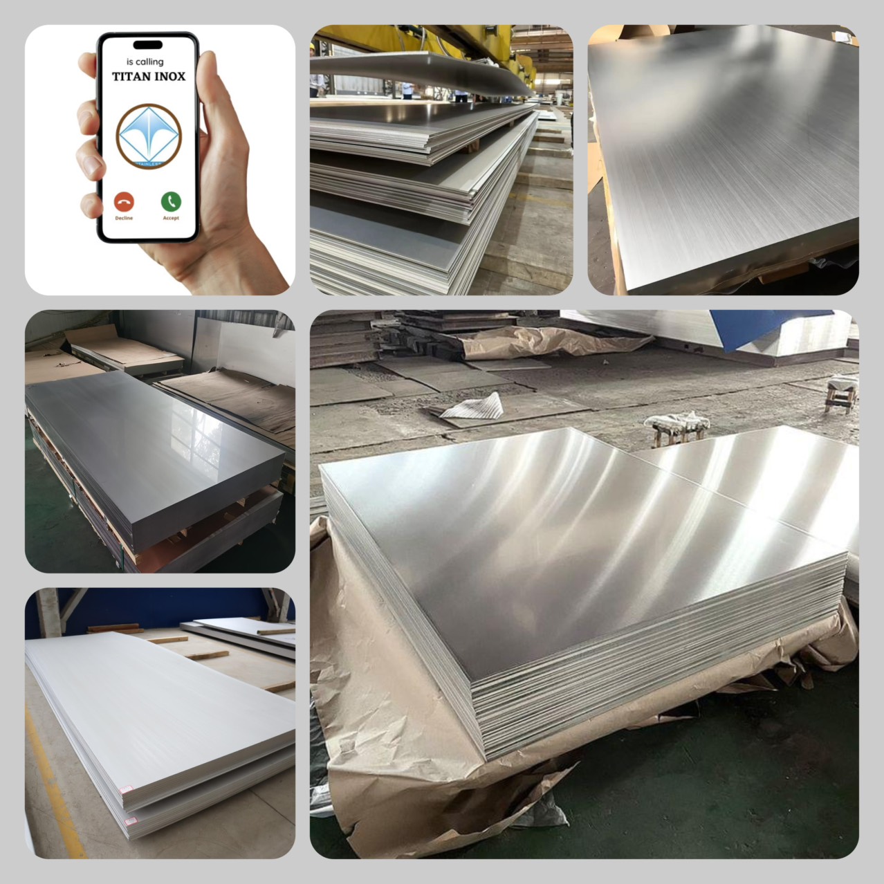 Stainless steel/Titanium sheet