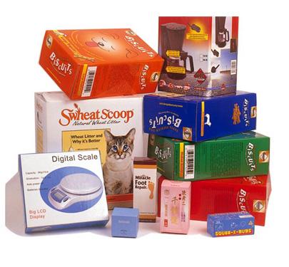 Paper box printing