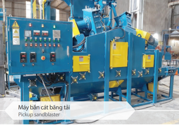 Pickup sandblaster