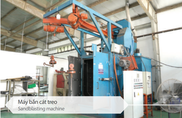 Sandblasting machine