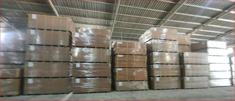 Particle board