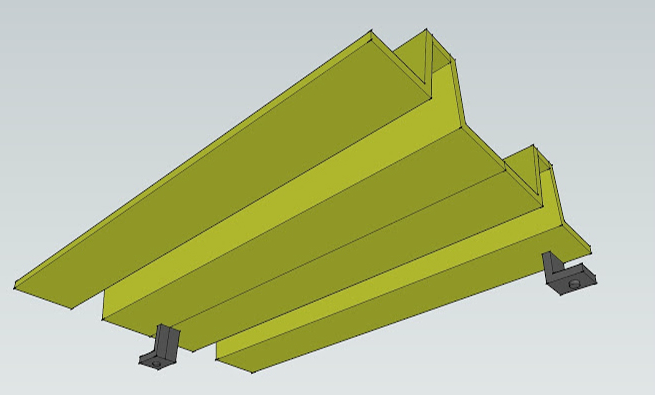 Corrugated iron sheet