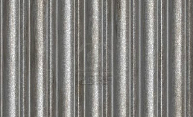 Corrugated iron sheet