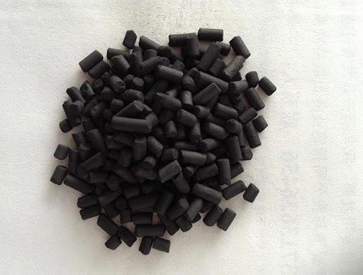 Cylindrical activated carbon
