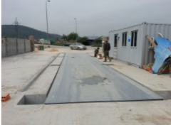 100 tons weight scale for car
