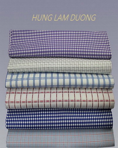 Plain shirt fabric