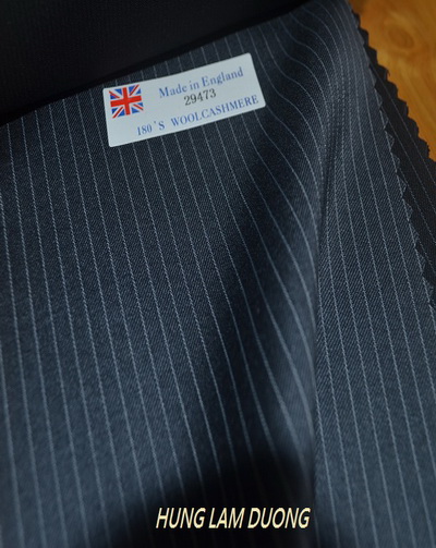 Stripe suit fabric