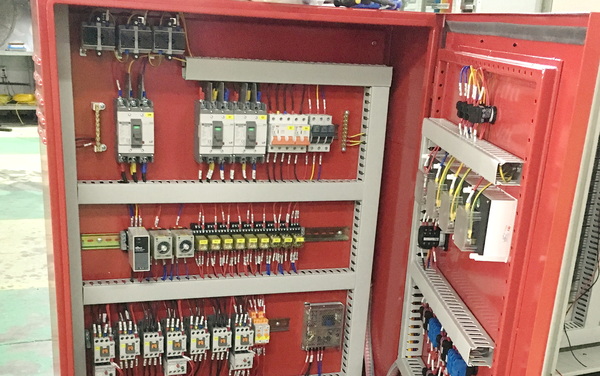 Fire pump control panel
