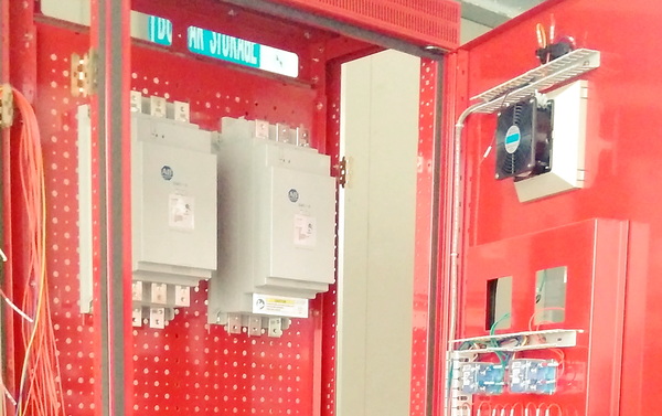 Fire pump control panel