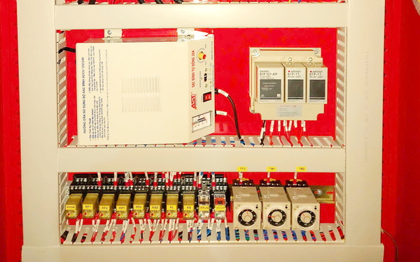 Fire pump control panel