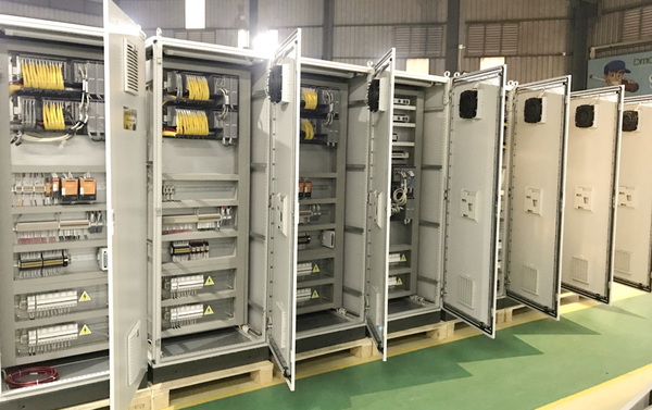 PLC control panel
