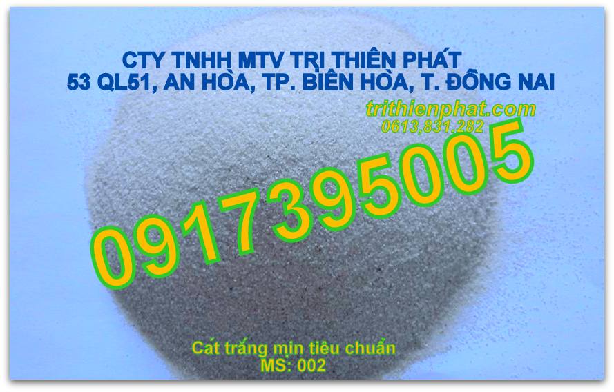 Standard fine white sand