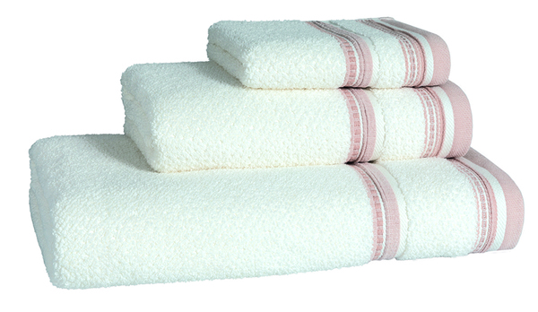 Patterned woven cotton towel