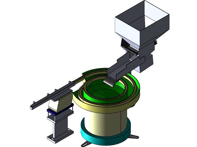Vibratory bowl feeder