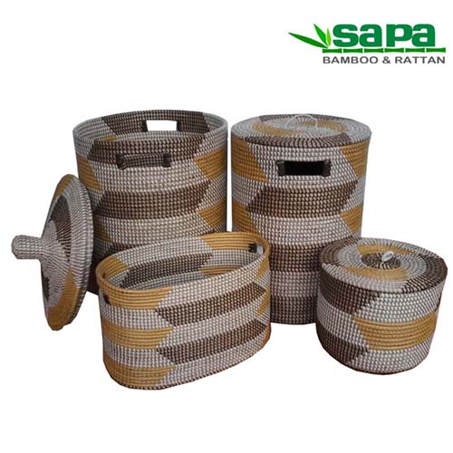 Seagrass baskets