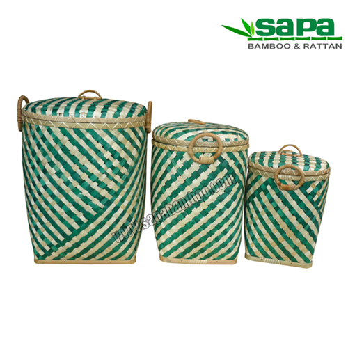 Bamboo baskets