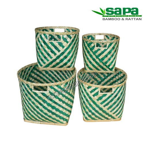 Bamboo baskets