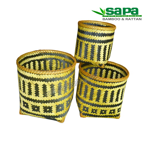 Bamboo baskets