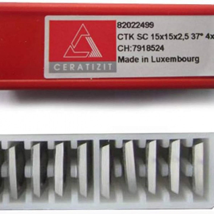 CERATIZIT indexable inserts – imported from Luxembourg