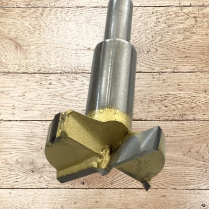 Router hole cutting bit