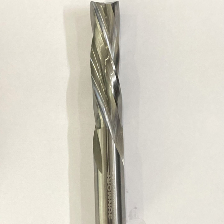 Finish down-cut end mill
