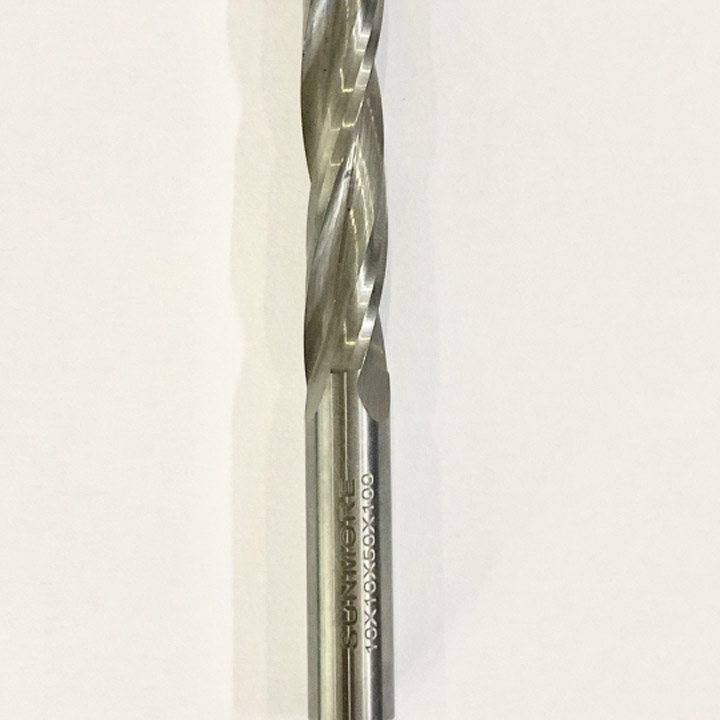 Finish up-cut end mill