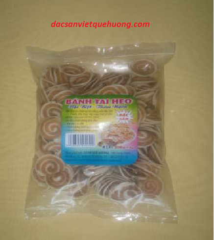 Pig ear cookies