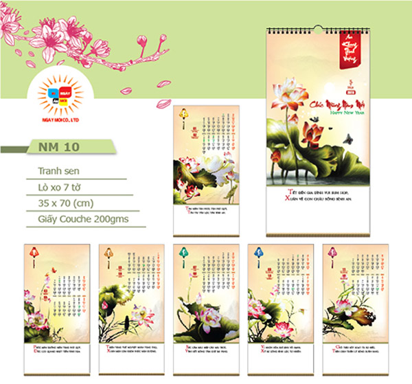 Wall calendar