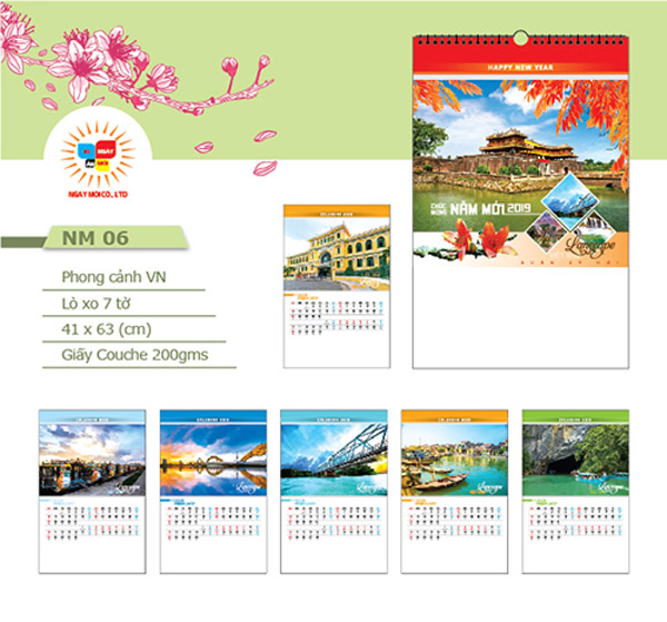 Wall calendar