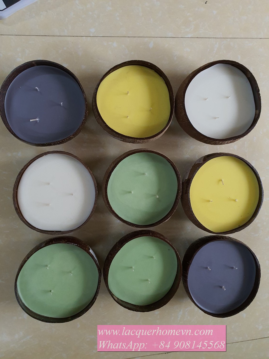 Coconut Candles